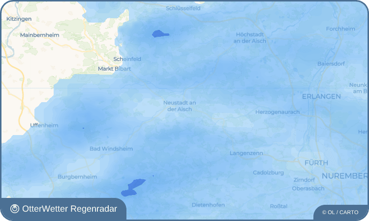 OtterWetter Regenradar-Widget Unterstrahlbach