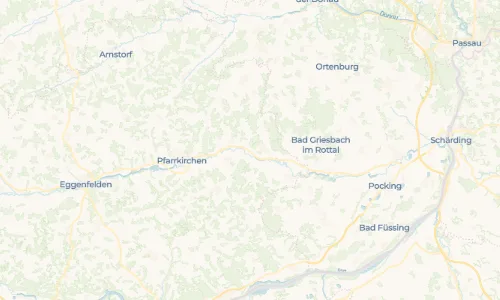 Regenradar Vorschaubild - Aktuelle Niederschläge in Untertattenbach und Umgebung