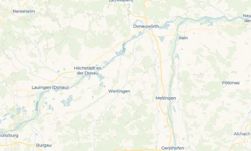 Regenradar Vorschaubild - Aktuelle Niederschläge in Unterthürheim und Umgebung