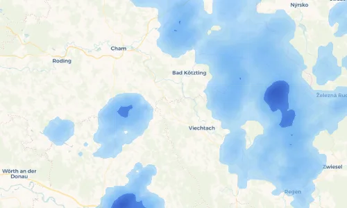 Regenradar Vorschaubild - Aktuelle Niederschläge in Unterviechtafell und Umgebung