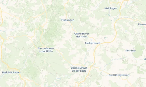Regenradar Vorschaubild - Aktuelle Niederschläge in Unterwaldbehrungen und Umgebung