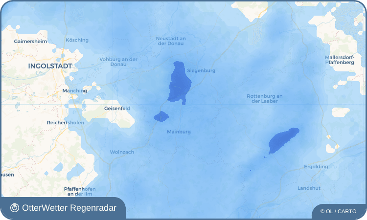 OtterWetter Regenradar-Widget Unterwangenbach