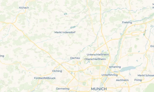 Regenradar Vorschaubild - Aktuelle Niederschläge in Unterweilbach und Umgebung