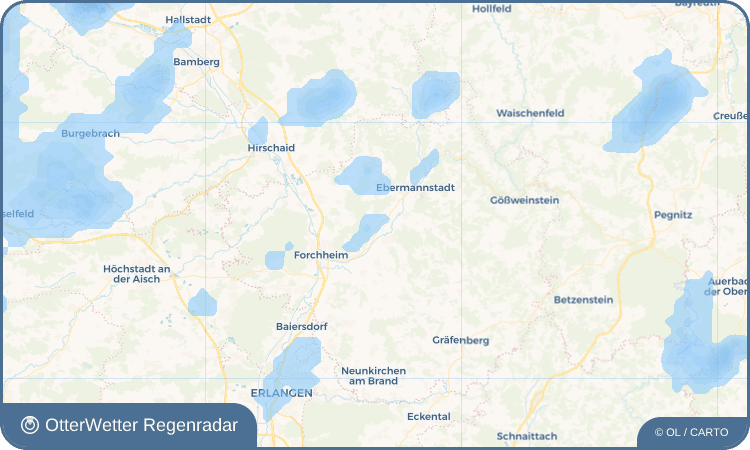OtterWetter Regenradar-Widget Unterweilersbach