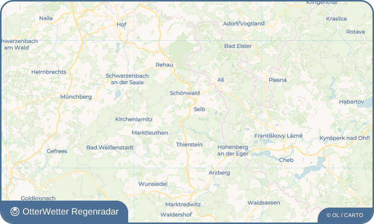 OtterWetter Regenradar-Widget Unterweißenbach