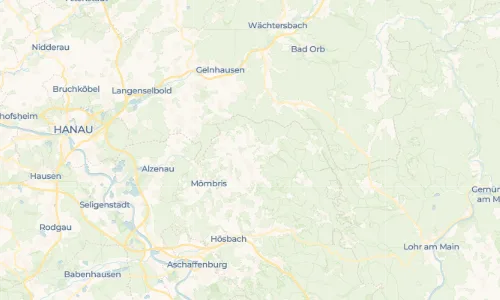 Regenradar Vorschaubild - Aktuelle Niederschläge in Unterwestern und Umgebung