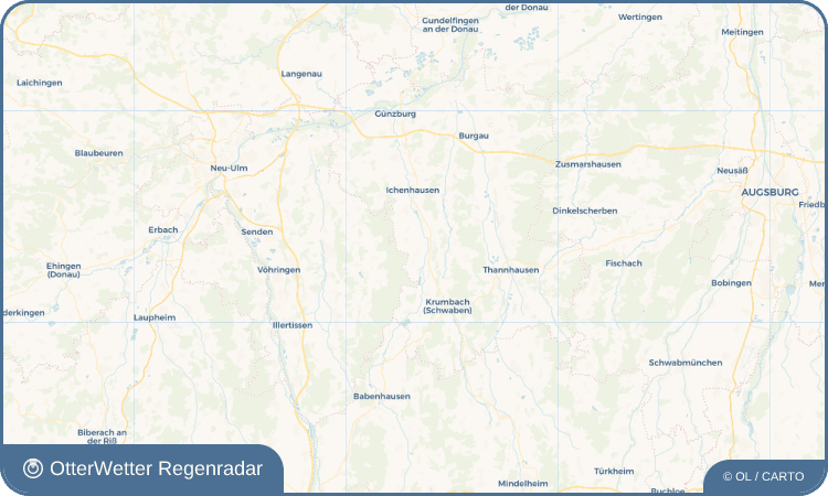 OtterWetter Regenradar-Widget Unterwiesenbach