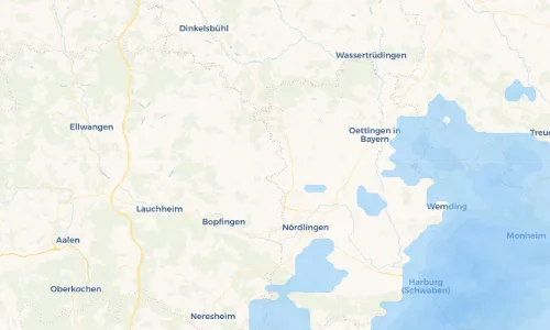 Regenradar Vorschaubild - Aktuelle Niederschläge in Unterwilflingen und Umgebung