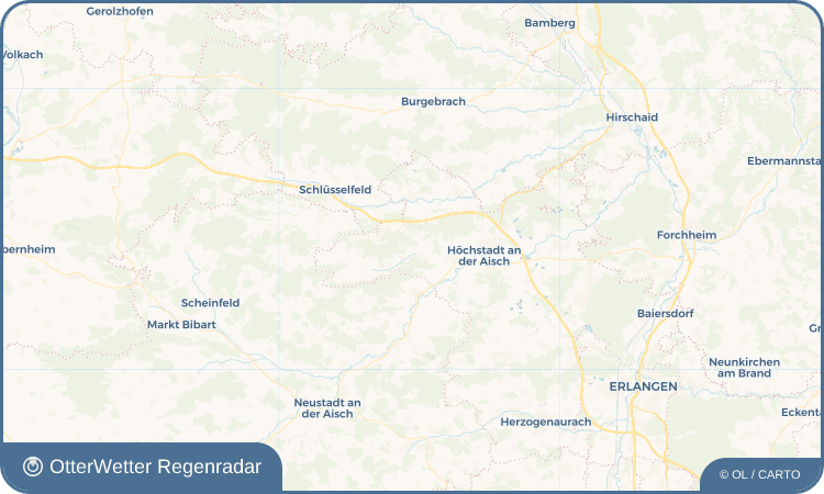 OtterWetter Regenradar-Widget Unterwinterbach