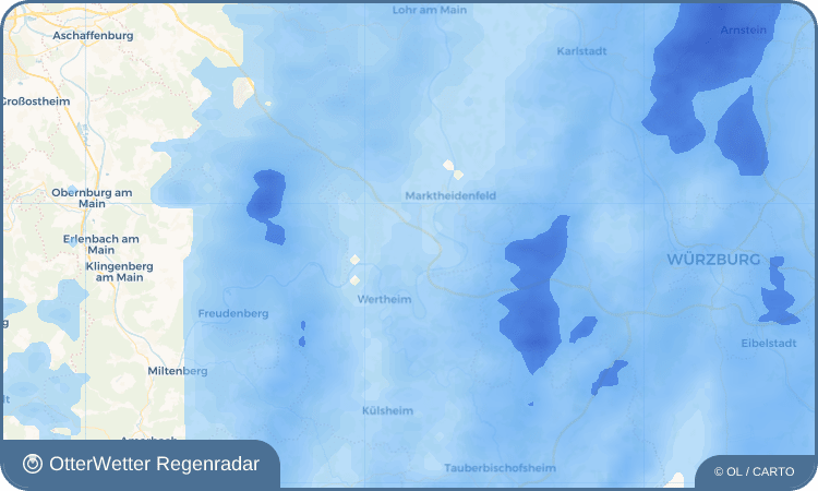 OtterWetter Regenradar-Widget Unterwittbach