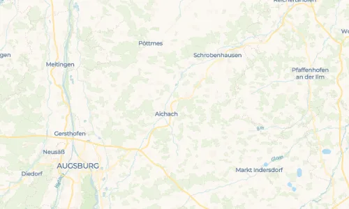 Regenradar Unterwittelsbach: aktuelle Niederschläge in Unterwittelsbach und Umgebung, Stand 25. Oktober 2026 um 1:00 Uhr