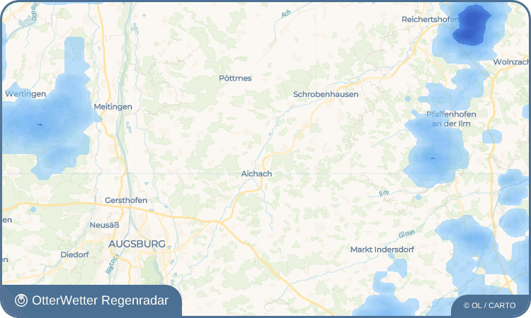 OtterWetter Regenradar-Widget Unterwittelsbach