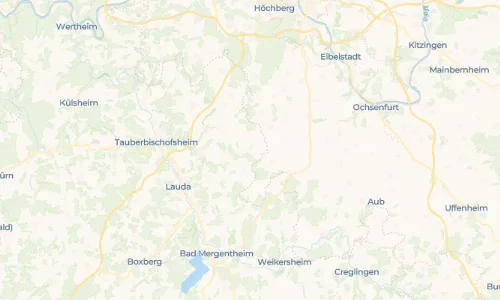 Regenradar Vorschaubild - Aktuelle Niederschläge in Unterwittighausen und Umgebung