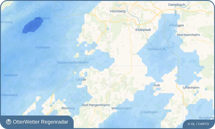 Wetter-Widget-Vorschau mit Vorhersagedaten für Unterwittighausen