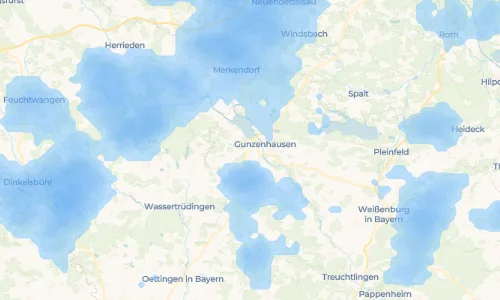 Regenradar Unterwurmbach: aktuelle Niederschläge in Unterwurmbach und Umgebung, Stand 24. Oktober 2026 um 13:35 Uhr