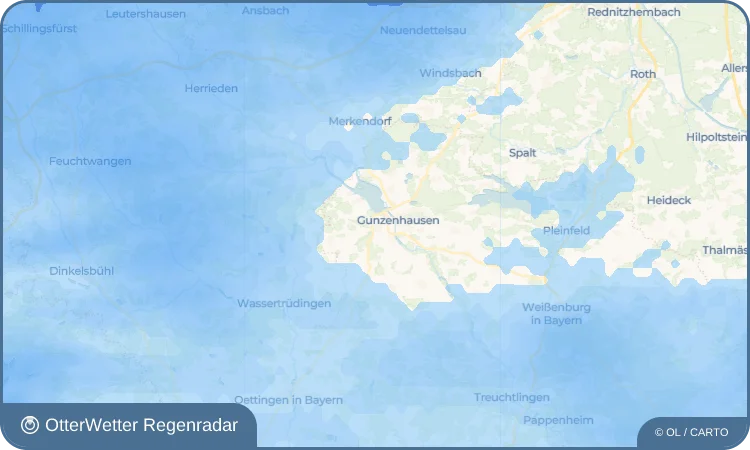 Widget-Vorschau für Unterwurmbach Wetter-Widget-Vorschau mit Vorhersagedaten für Unterwurmbach