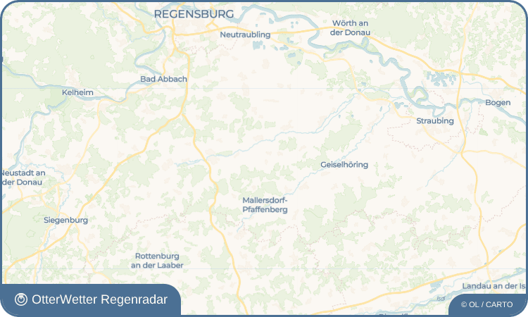 Widget-Vorschau für Upfkofen Wetter-Widget-Vorschau mit Vorhersagedaten für Upfkofen