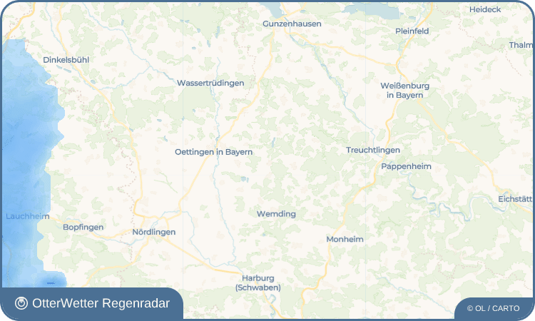 OtterWetter Regenradar-Widget Ursheim