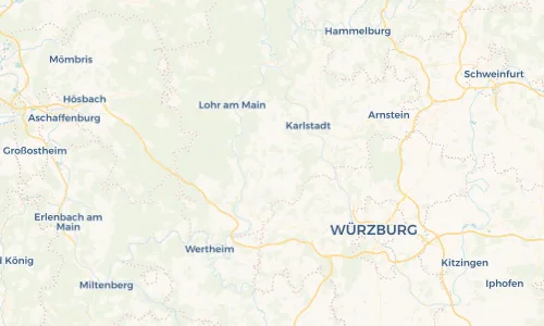 Regenradar Vorschaubild - Aktuelle Niederschläge in Urspringen und Umgebung