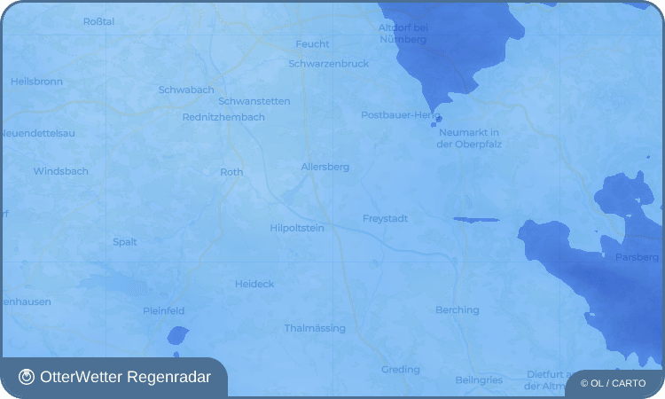 OtterWetter Regenradar-Widget Uttenhofen