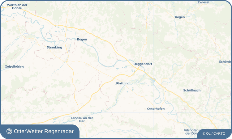 Widget-Vorschau für Uttenkofen Wetter-Widget-Vorschau mit Vorhersagedaten für Uttenkofen