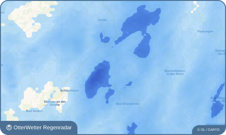 OtterWetter Regenradar-Widget Uttrichshausen