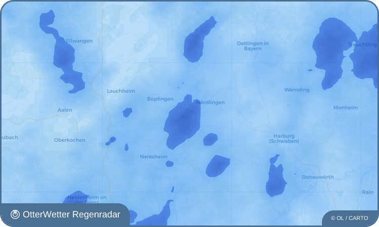 OtterWetter Regenradar-Widget Utzmemmingen