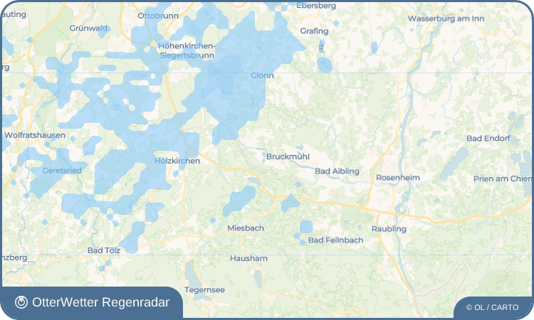 OtterWetter Regenradar-Widget Vagen