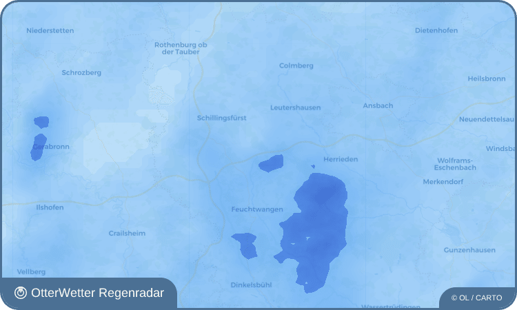 OtterWetter Regenradar-Widget Vehlberg