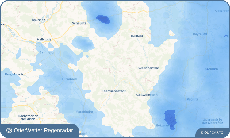 OtterWetter Regenradar-Widget Veilbronn
