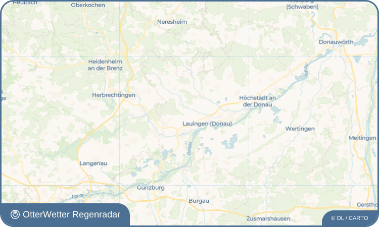 OtterWetter Regenradar-Widget Veitriedhausen
