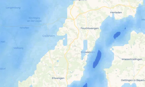 Regenradar Veitswend: aktuelle Niederschläge in Veitswend und Umgebung, Stand 18. Oktober 2026 um 2:20 Uhr