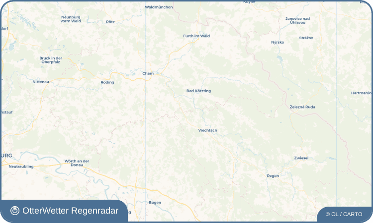 OtterWetter Regenradar-Widget Viechtafell