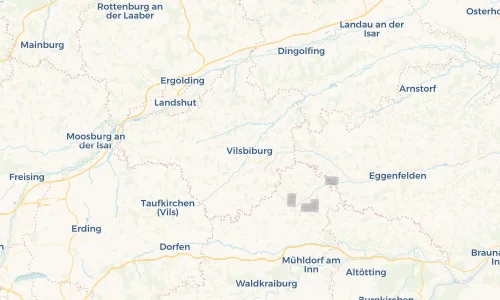 Regenradar Vorschaubild - Aktuelle Niederschläge in Vilsbiburg und Umgebung