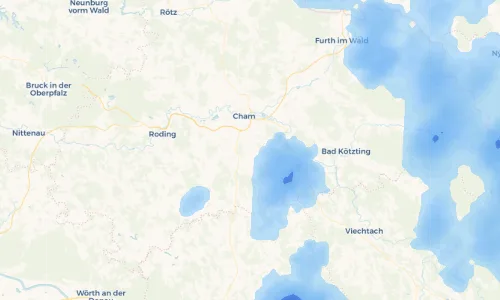 Regenradar Vorschaubild - Aktuelle Niederschläge in Vilzing und Umgebung
