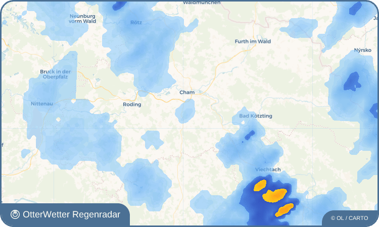 Widget-Vorschau für Vilzing Wetter-Widget-Vorschau mit Vorhersagedaten für Vilzing