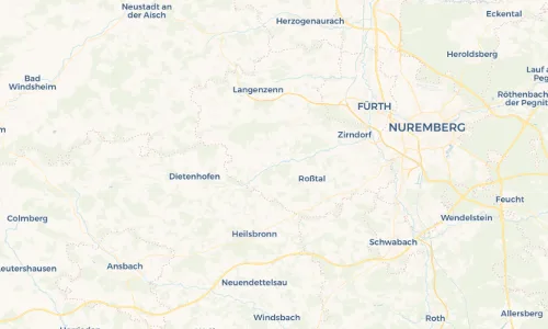 Regenradar Vorschaubild - Aktuelle Niederschläge in Vincenzenbronn und Umgebung