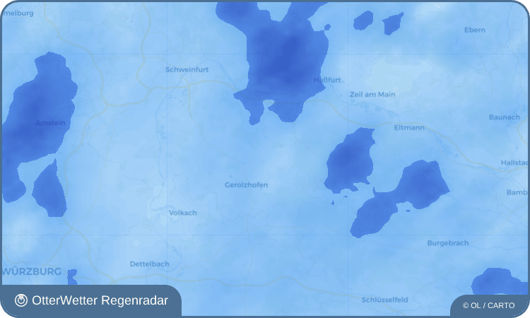 OtterWetter Regenradar-Widget Vögnitz