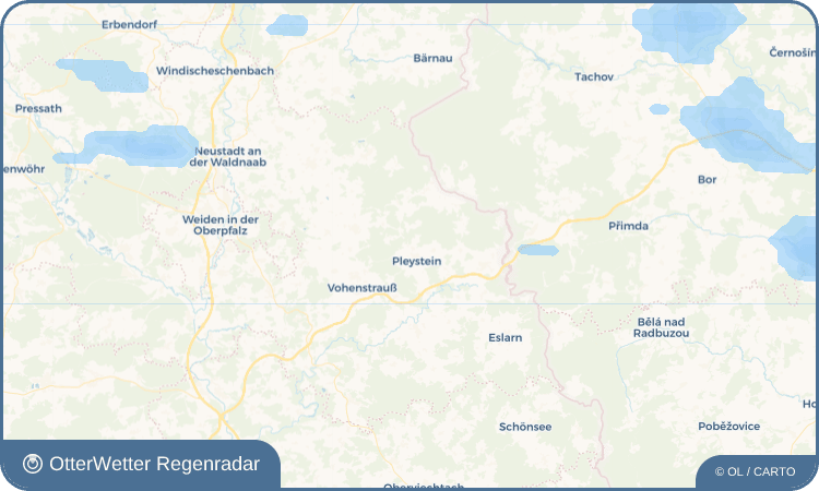 OtterWetter Regenradar-Widget Vöslesrieth
