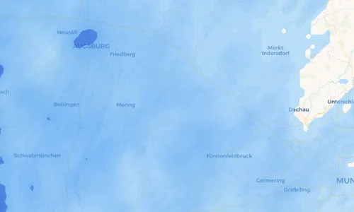 Regenradar Vorschaubild - Aktuelle Niederschläge in Vogach und Umgebung
