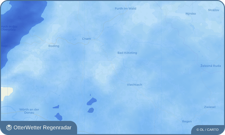 OtterWetter Regenradar-Widget Voggenzell
