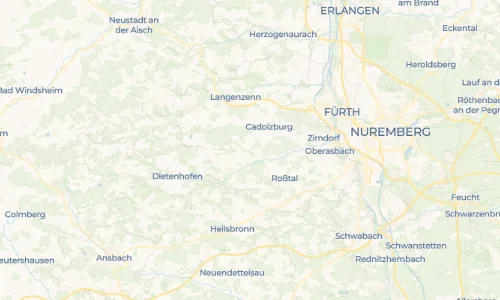 Regenradar Vorschaubild - Aktuelle Niederschläge in Vogtsreichenbach und Umgebung
