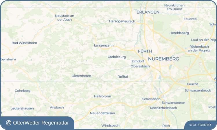 Wetter-Widget-Vorschau mit Vorhersagedaten für Vogtsreichenbach