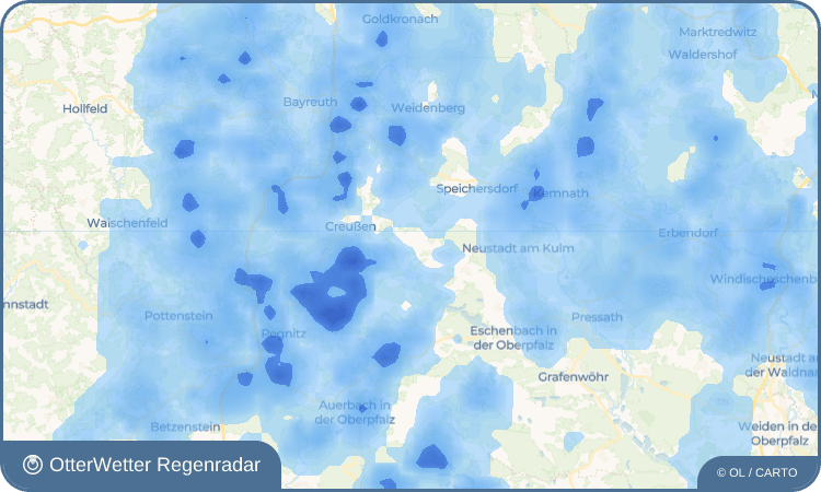 OtterWetter Regenradar-Widget Voita