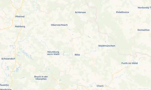 Regenradar-Vorschau: aktuelle Niederschläge in Voitsried und Umgebung