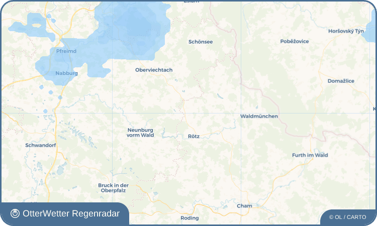 Wetter-Widget-Vorschau mit Vorhersagedaten für Voitsried