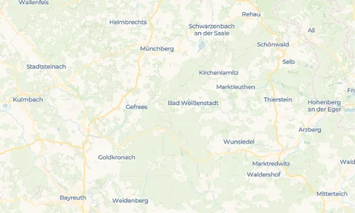 Regenradar Vorschaubild - Aktuelle Niederschläge in Voitsumra und Umgebung