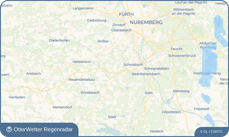 OtterWetter Regenradar-Widget Volkersgau