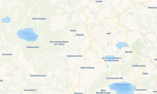 Regenradar Vorschaubild - Aktuelle Niederschläge in Volkmannsgrün und Umgebung