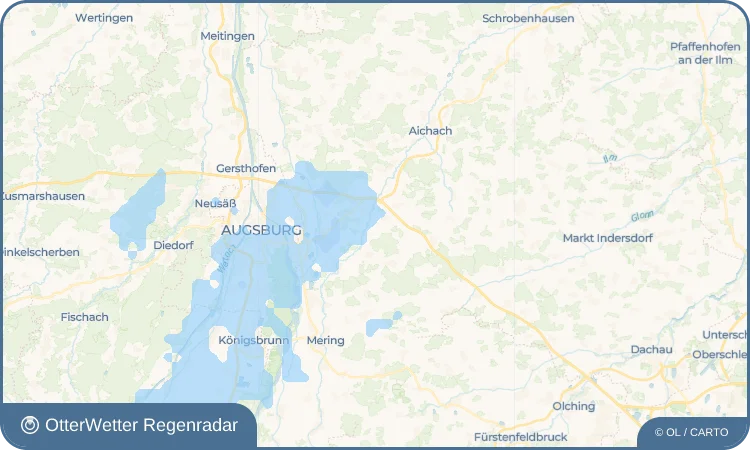 Wetter-Widget-Vorschau mit Vorhersagedaten für Vorder Heimat
